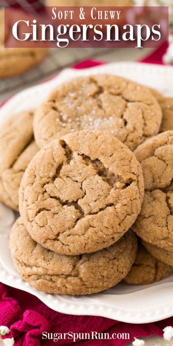 Cookies on white plate