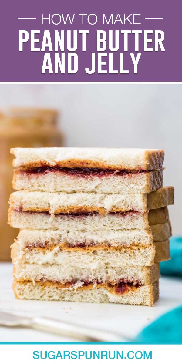 collage of peanut butter and jelly, single image with header tag at top